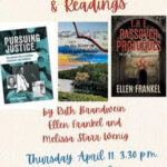 New Book Release & Readings by Pelican Cove and KH authors Brandwein, Frankel & Wenig